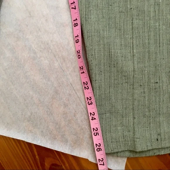 Vintage 70s High Waist Tapered Pants | Geometric Waist Design - Picture 7 of 8